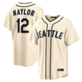 S.Mariners #12 Josh Naylor Player Cream 2026 Home Limited Fdoa Stitched Jerseys