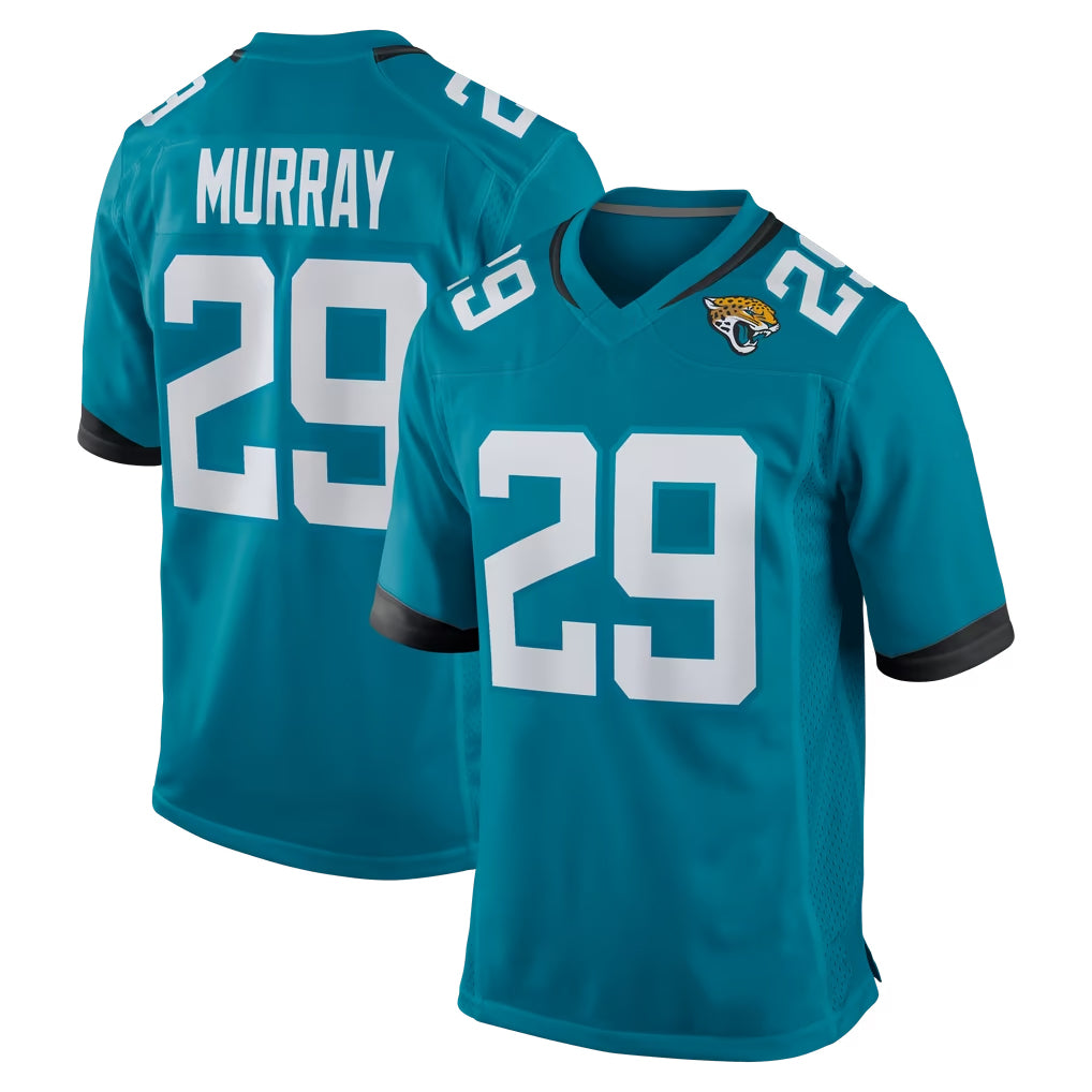 J.Jaguars #29 Eric Murray Player Teal Home Game Gdoa Stitched Jerseys
