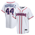 S.Mariners #44 Julio Rodriguez Player White 2026 World Classic Home Fdoa Stitched Jerseys