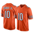 C.Bears #10 Luther Burden III Player Orange Home Game Gdoa Stitched Jerseys
