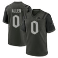 NY.Jets #0 Braelon Allen Player Green 2025 Rivalries Collection Home Game Gdoa Stitched Jerseys