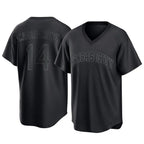 KC.Royals #14 Jac Caglianone Player Black Fashion Game Gdoa Stitched Jerseys