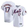NY.Mets #17 Keith Hernandez Player White Home Replica Fdoa Stitched Jerseys