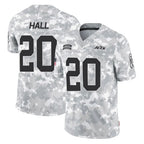 NY.Jets #20 Breece Hall Player Arctic Camo Salute to Service Limited Game Gdoa Stitched Jerseys