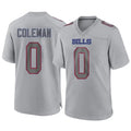 B.Bills #0 Keon Coleman Player Gray Home Game Gdoa Stitched Jerseys