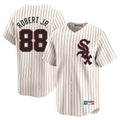 C.White Sox #88 Luis Robert Jr Player Cream Cooperstown Collection Limited Home Gdoa Stitched Jerseys