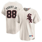 C.White Sox #88 Luis Robert Jr Player Cream Cooperstown Collection Limited Home Gdoa Stitched Jerseys