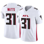A.Falcons #31 Xavier Watts Player White Vapor F.U.S.E. Limited Gdoa Stitched Jerseys