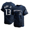 A.Braves #13 Ronald Acuna Jr Player Royal National League All-Star Limited Game Gdoa Stitched Jerseys