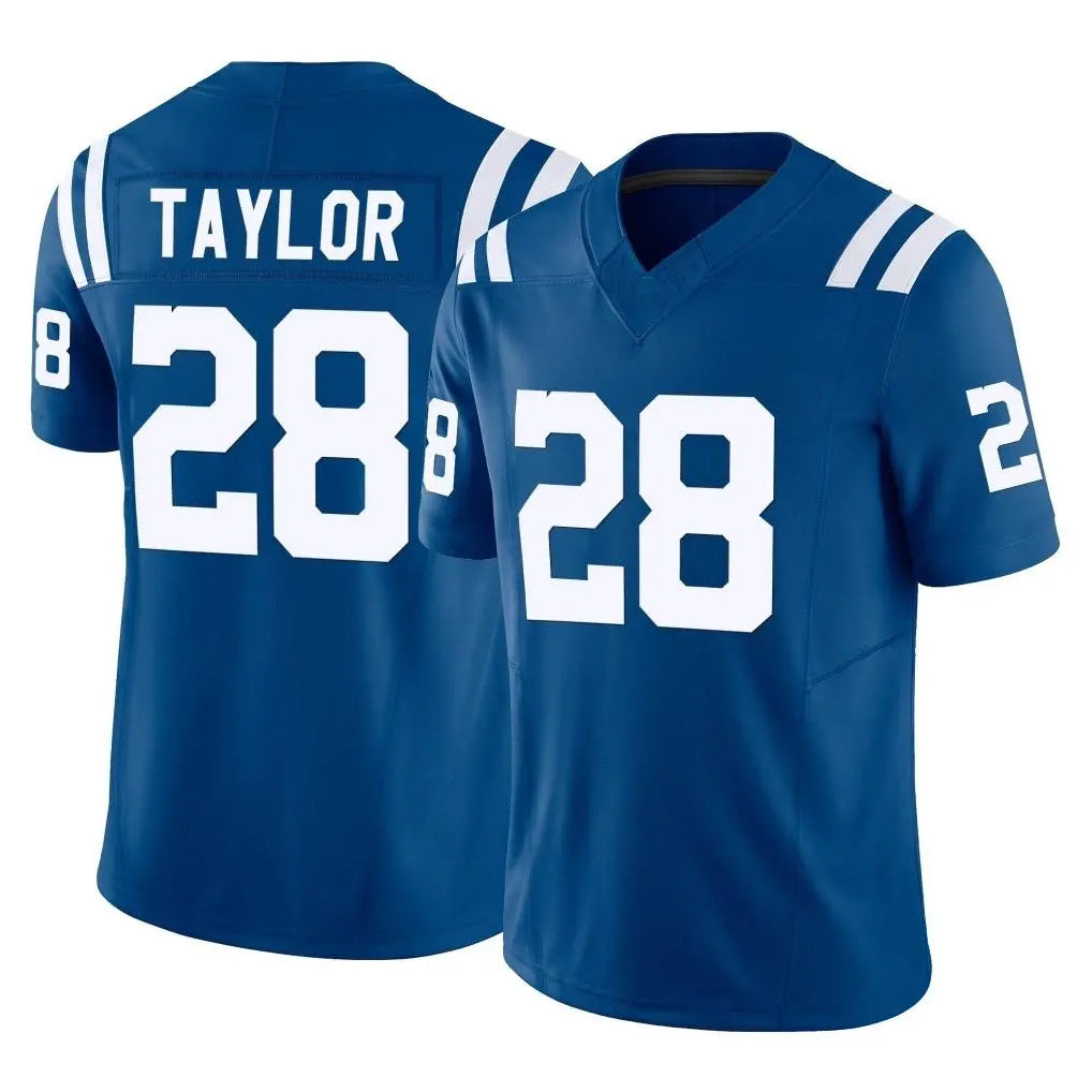IN.Colts #28 Jonathan Taylor Player Royal Limited Vapor F.U.S.E. Home Game Gdoa Stitched Jerseys