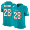M.Dolphins #28 De'Von Achane Player Aqua Limited Vapor F.U.S.E. Home Game Gdoa Stitched Jerseys