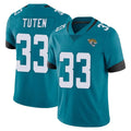 J.Jaguars #33 Bhayshul Tuten Player Teal Vapor Untouchable Limited Home Game Gdoa Stitched Jerseys