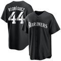 S.Mariners #44 Julio Rodr¨ªguez Player Black Home Limited Fdoa Stitched Jerseys