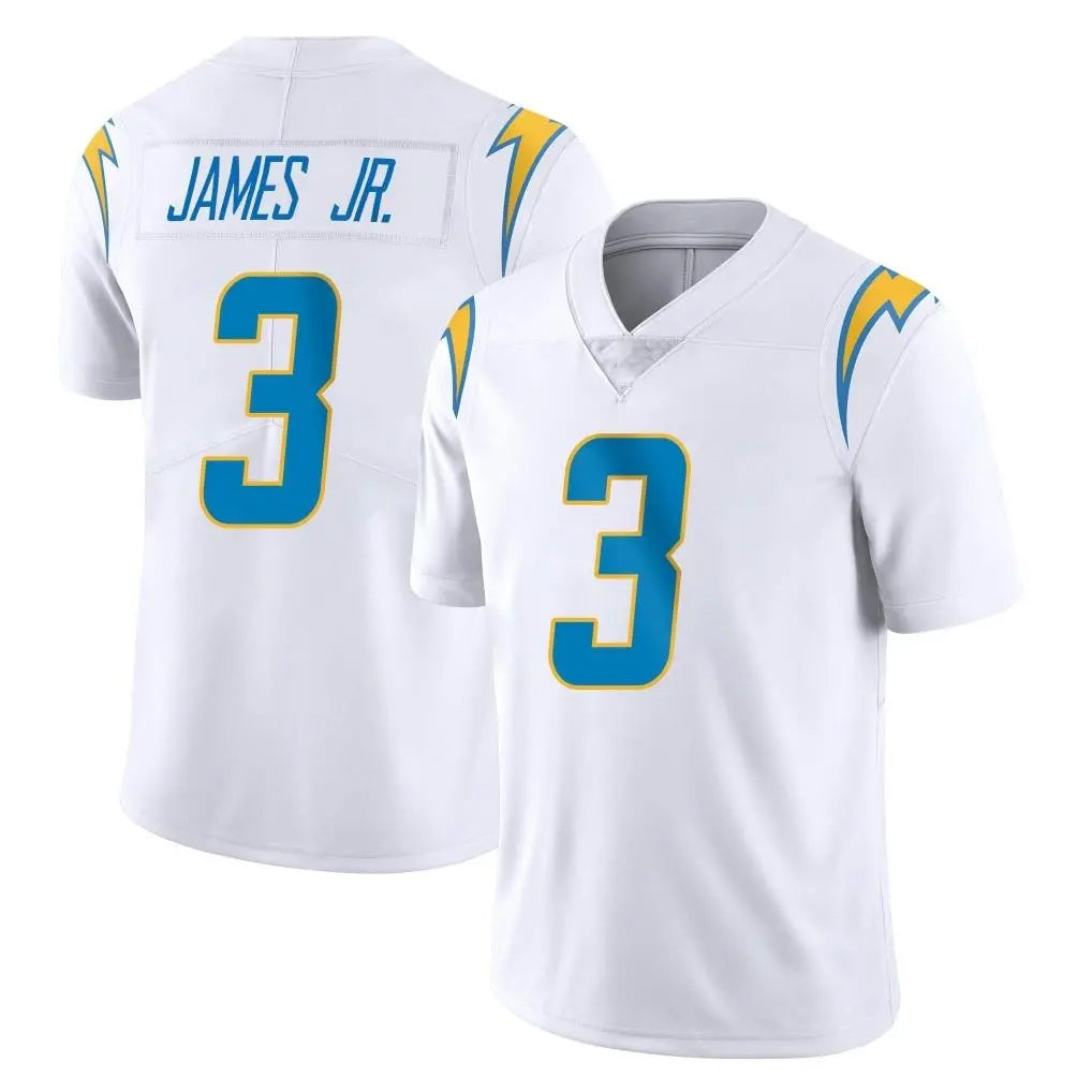 LA.Chargers #3 Derwin James Jr. Player White Limited Vapor Untouchable Home Game Gdoa Stitched Jerseys