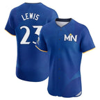 M.Twins #23 Royce Lewis Player Royal City Connect Limited Elite Home Fdoa Stitched Jerseys