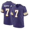 M.Vikings #7 Byron Murphy Jr. Player Purple Classic Home Game Gdoa Stitched Jerseys