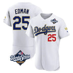 LA.Dodgers #25 Tommy Edman Player Gold White World Series 2026 Collection Stadium Limited Elite Fdoa Stitched Jerseys