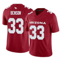 A.Cardinals #33 Trey Benson Player Cardinal Vapor F.U.S.E. Limited Home Game Gdoa Stitched Jerseys