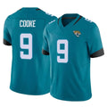 J.Jaguars #9 Logan Cooke Player Teal Vapor F.U.S.E. Limited Home Game Gdoa Stitched Jerseys