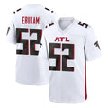 A.Falcons #52 Samson Ebukam Player White Home Game Gdoa Stitched Jerseys