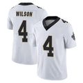 NO.Saints #4 Zach Wilson Player White Limited Vapor Untouchable Home Game Gdoa Stitched Jerseys
