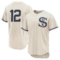 C.White Sox #12 Colson Montgomery Player Cream Field of Dreams Limited Elite Home Gdoa Stitched Jerseys