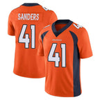 D.Broncos #41 Drew Sanders Player Orange Color Vapor Untouchable Limited Game Gdoa Stitched Jerseys