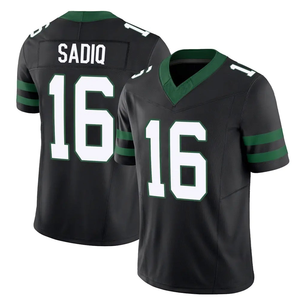 NY.Jets #16 Kenyon Sadiq Player Black Limited Legacy Vapor F.U.S.E. Home Game Gdoa Stitched Jerseys