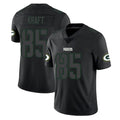 GB.Packers #85 Tucker Kraft Player Black Impact Limited Home Game Gdoa Stitched Jerseys