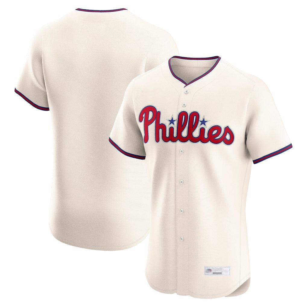 P.Phillies ## Phillies Blank Player Cream Home Limited Elite Fdoa Stitched Jerseys