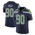 S.Seahawks #90 Jarran Reed Player Navy Limited Vapor Untouchable Home Game Gdoa Stitched Jerseys