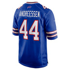 B.Bills #44 Joe Andreessen Player Royal Home Game Gdoa Stitched Jerseys