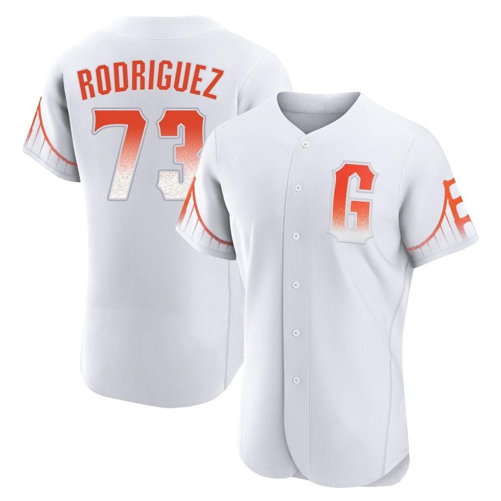 SF.Giants #73 Randy Rodriguez Player White City Connect Home Limited Elite Fdoa Stitched Jerseys