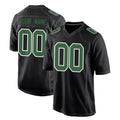 Custom P.Eagles Carbon Green Fashion Home Game Any Name & Numbers Gdoa Stitched Jerseys