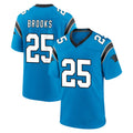 C.Panthers #25 Jonathon Brooks Player Blue Home Game Gdoa Stitched Jerseys
