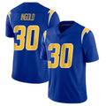 LA.Chargers #30 Alec Ingold Player Royal Limited Vapor Home Game Gdoa Stitched Jerseys