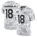 A.Cardinals #18 Marvin Harrison Jr. Player Camo Salute to Service Limited Gdoa Stitched Jerseys