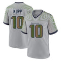 S.Seahawks #10 Cooper Kupp Player Grey 2025 Rivalries Collection Home Game Gdoa Stitched Jerseys