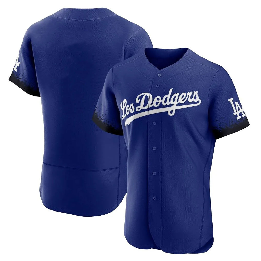 LA.Dodgers ## Dodgers Blank Player Royal City Connect Elite Home Fdoa Stitched Jerseys