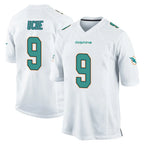 M.Dolphins #9 Joshua Uche Player White Home Game Gdoa Stitched Jerseys