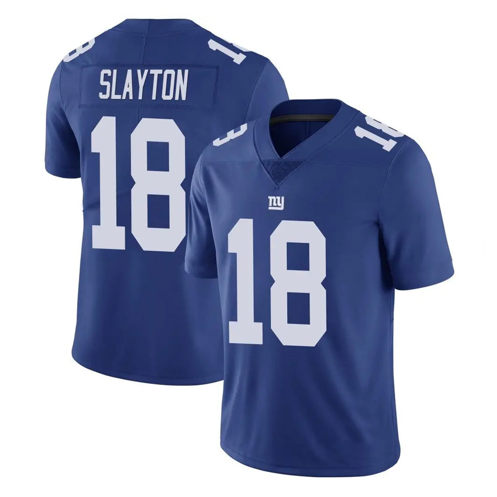 NY.Giants #18 Darius Slayton Player Royal Limited Vapor Untouchable Home Game Gdoa Stitched Jerseys