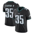 P.Eagles #35 Michael Carter II Player Black Limited Vapor Untouchable Home Game Gdoa Stitched Jerseys