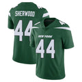 NY.Jets #44 Jamien Sherwood Player Green Limited Vapor Home Game Gdoa Stitched Jerseys