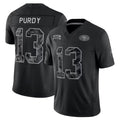 SF.49ers #13 Brock Purdy Player Black Limited 2026 Salute to Service Home Game Gdoa Stitched Jerseys