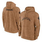 LA.Chargers ## Chargers Blank Player Brown Salute to Service Hoodies Limited Game Gdoa Stitched Jerseys