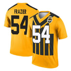 P.Steelers #54 Zach Frazier Player Gold Legend Limited 1933 Throwback Performance Home Game Gdoa Stitched Jerseys