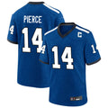 IN.Colts #14 Alec Pierce Player Royal Alternate Indiana Nights Home Game Gdoa Stitched Jerseys