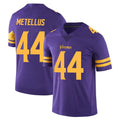 M.Vikings #44 Josh Metellus Player Purple Limited Color Rush Home Game Gdoa Stitched Jerseys