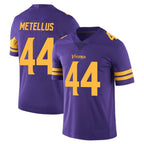 M.Vikings #44 Josh Metellus Player Purple Limited Color Rush Home Game Gdoa Stitched Jerseys