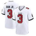 TB.Buccaneers #3 Rueben Bain Jr. Player White Home Game Gdoa Stitched Jerseys